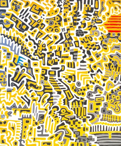 New York\'s Colors - a Paint Artowrk by Sabrina Puppin